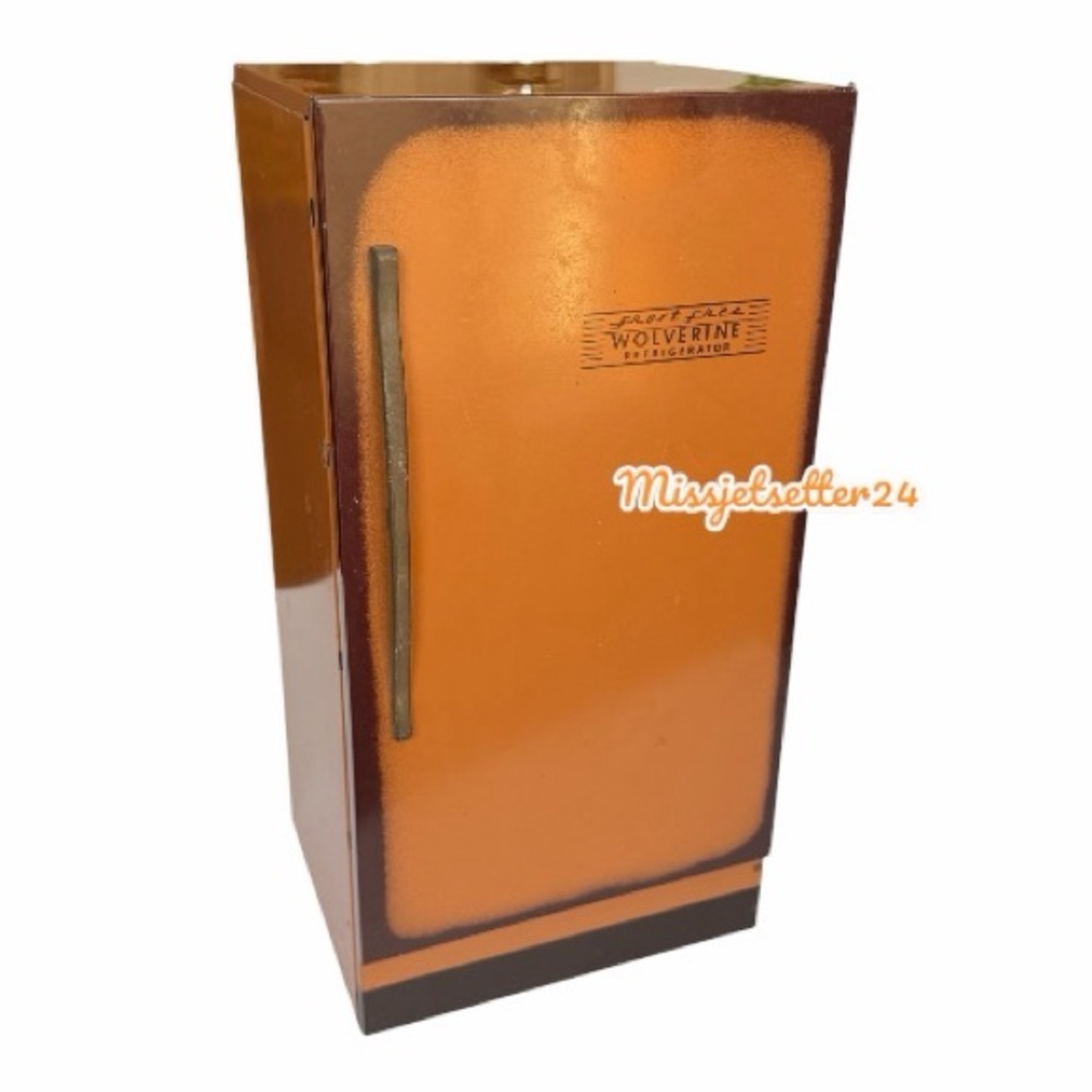 Sunny Suzy Frost Free Wolverine Refrigerator Vintage Toy and Food Accessories